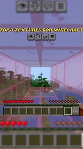 TOP 3 TEXTURES 💥💥❤️ #shorts #minecraft #shockwave #gaming #funny #shortvideo