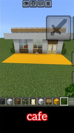 minecraft cafe builds#gaming #gameplay #viralvideo