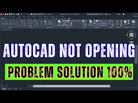 AUTOCAD NOT OPENING PROBLEM ALL SOLUTION autocad tab problem autocad app not opening