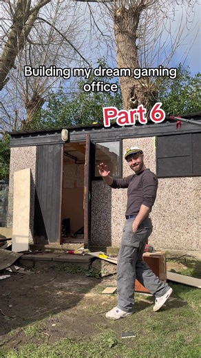 Building My Dream Gaming Office: Part 6 - Creating Walls & Roof