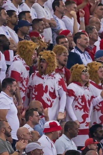 The Most Incredible England Football Fan Costumes 🤩 #england #worldcup #threelions #football