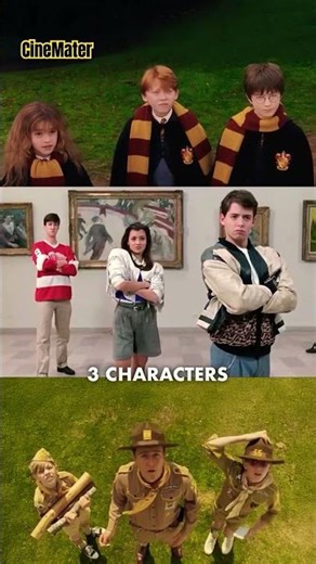 The number 3 is one of the most important structural elements in cinema.