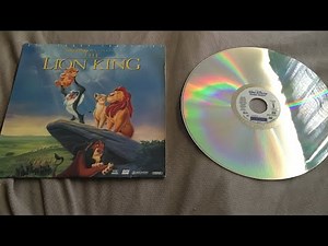 Opening to The Lion King 1995 CLV Laserdisc