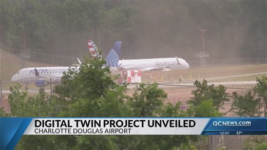CLT and UNC Charlotte launch first-of-its-kind digital 'twin' runway
