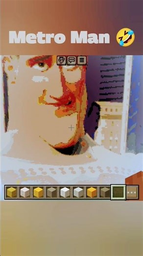 Metro Man 😂 #minecraft