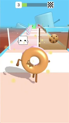SWEET DONUT 🍩 3D GAMEPLAY #game #3d #funny #어몽​ #어몽어스​ #games
