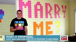 See an 8,000 Post-it Note proposal | CNN