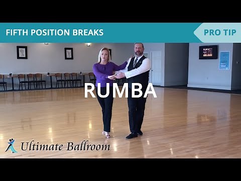Rumba: Fifth Position Breaks - Ballroom Dance Lesson