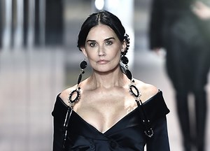 Demi Moore Looks Dramatically Different As She Opens Fendi Catwalk