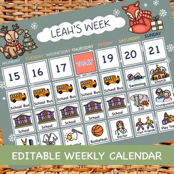 Daily schedule template editable, Chore chart, Visual schedule autism, Preschool