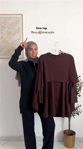 F A R E S on Instagram: "Our Draped Shawl Knit set styled three different ways! ✨ Which one is your fav? 👇🏼"