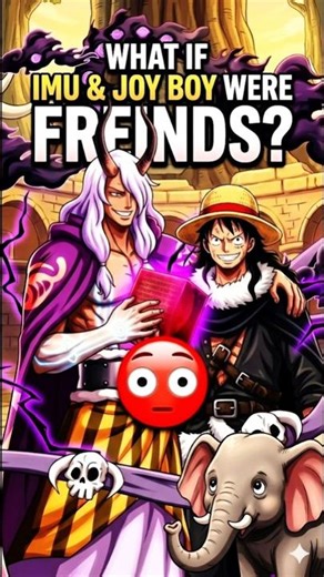 The Truth About Imu & Joy Boy 👀 Ancient Friendship | #onepiece #anime #luffy