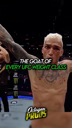 The Goat Of Every UFC Weight Class #fightfans #mmaedit #mma #ufc