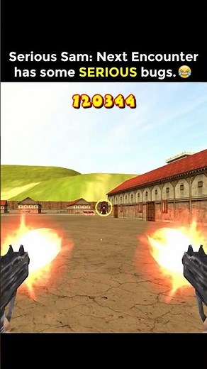 Serious Sam: Next Encounter has some SERIOUS bugs.😂#serioussam #gaming #bug #lol #funny #memes #fypシ