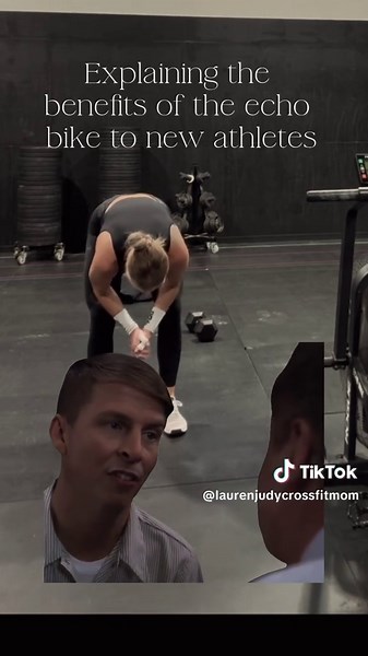 IYKYK #crossfit #crossfitcoach #deathbyechobike #iykyk #imfine | CrossFit