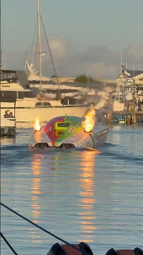 X-Insurance Mystic 50 Cat powered by X2 Lycoming T53 turbine engines capable of around 200mph!