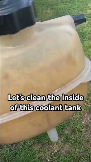 Use this coolant tank cleaning tip and save yourself $$$ 💸