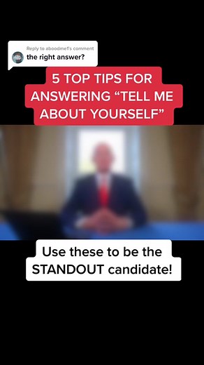 5 Top Tips for Answering 'Tell Me About Yourself' in a Job Interview