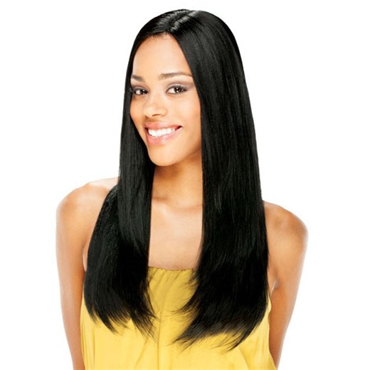 Shake N Go Remy Hair SAGA Lace Invisible Part Weaving Closure - STRAIG
