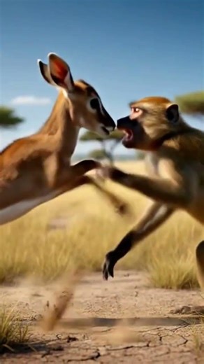 mouse deer vs monkey