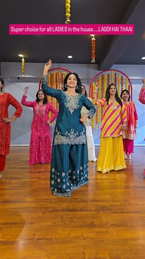 Ritu's dance studio on Instagram: "Lagdi hai thaai....one song that never goes wrong. Dance to this for your next sangeet performance Find this full dance & many WEDDING MASHUP OPTIONS ON RITU'S DANCE STUDIO- YOUTUBE. . . WEARING this green stunning outfit by @official_sarvati . . Join our ONLINE CLASSES DANCE WITH US to varied songs through the year Whatsapp msg 98253 73973 for details"