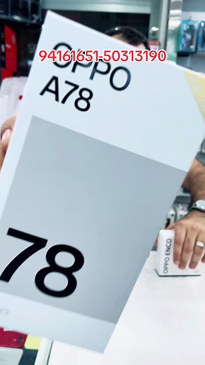 Oppo A78 256GB 8G RAM Unboxing and Review