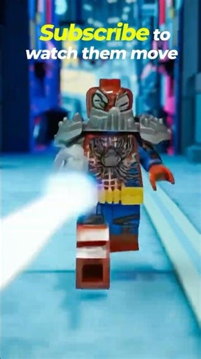 These LEGO Minifigure Actually Move.