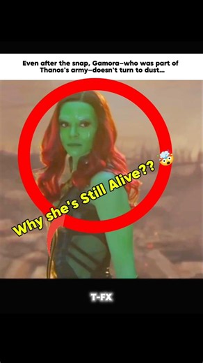 How gamora Survived the Snap?? 🤯🤔 #marvel #hiddendetails #ironman #gamora