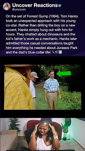 On the set of Forrest Gump (1994), Tom Hanks took an unexpected