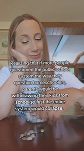 1K views · 22 reactions | Imagine taking all of those same questions people ask about homeschooling and asking them about public schools instead.... #homeschoolers #homeschool #homeschooling #school | ESchooled with Amanda Melrose | Facebook