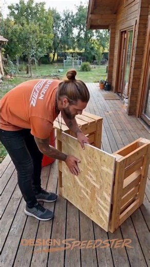 You Won’t Believe What This DIY Desk Is Made Of 🤯🪵✨