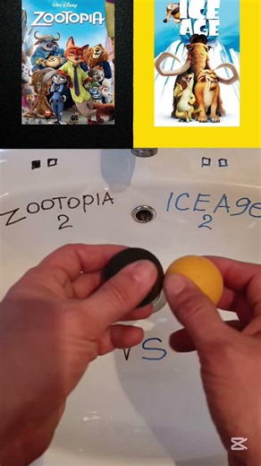 Ping Boll Zootopia vs Ice Age #PingBoll#Zootopia#IceAge