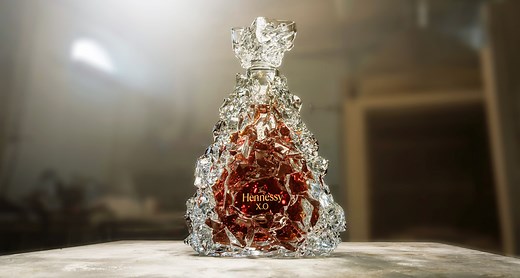 Hennessy X.O Mathusalem by Frank Gehry and Baccarat