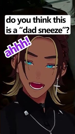 A "dad sneeze" caught in the wild??!