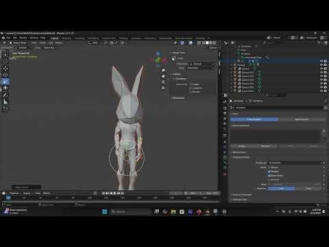 Importing and Using FBX Animations on a Mesh in Blender