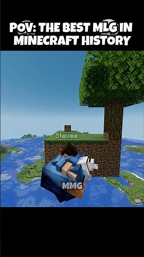 POV: The Best MLG In Minecraft History...💀