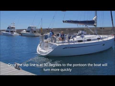 How to use a Transom spring