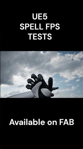Spell FPS Animation #unrealengine #UE5