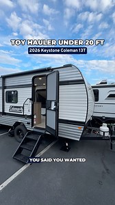 Can I kick it? 😎 🚐 2026 Keystone Coleman 13T | Camping World