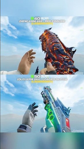 Legendary KRM 262 Red Fissure vs KRM 262 Loaded Glitch… 🥶🔥