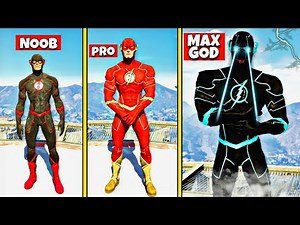 Upgrading FLASH Into MAX GOD FLASH In GTA 5! (GTA 5 MODS)