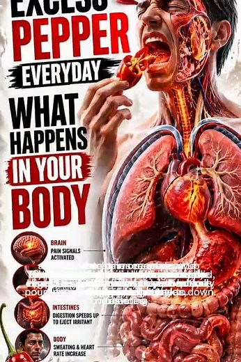 What happens to your body if you Eat Excess Pepper Everyday ‪@AnatomyUnlocked01‬