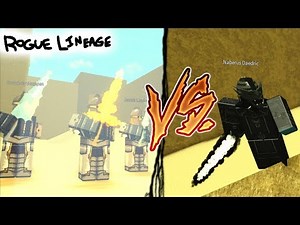 3 SIGIL KNIGHTS vs DARK SIGIL RUNE MASTER!! | Roblox: Rogue Lineage