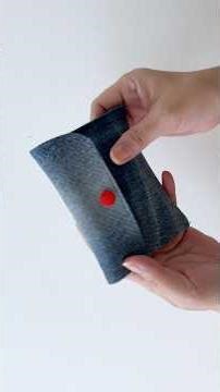 How to sew a simple three-pocket bag. #handmade #diy #bag #pocket