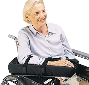 Skil-Care Mobile Level Arm Support, LSII Cover Right Side Arm, Provides Stabilized Arm Positioning & Comfort for Wheelchairs, Adjustable & Durable, Black, 706210