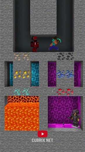 HELP Herobrine Go To Portal Room #short #minecraft #herobrine #shorts