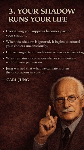 How to Stop Wasting Your Life — Carl Jung #CarlJung #ShadowWork #JungShorts