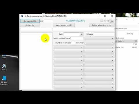 BMW F series HU-ServiceManager