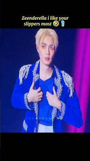 Zeenderella i like your slippers most🤣🩴#bl #thaibl #zeenunew #thenextprince #shorts #fyp #tiktok