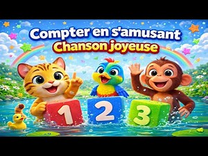 Compter en s'amusant I Chanson joyeuse pour tout-petits